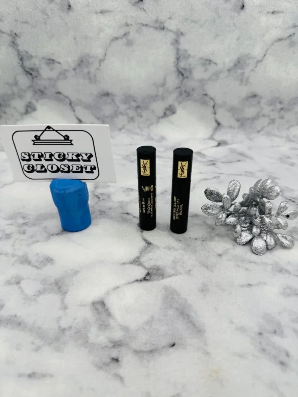 Yves Saint Laurent Beauty Gift Set-Mascara Volume Effet Faux Cils Radical2pc-NEW